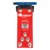 TracerPit® All-Duty ISO-Switch 5-Terminal Tracer Wire Access Point, Water, Blue Lid