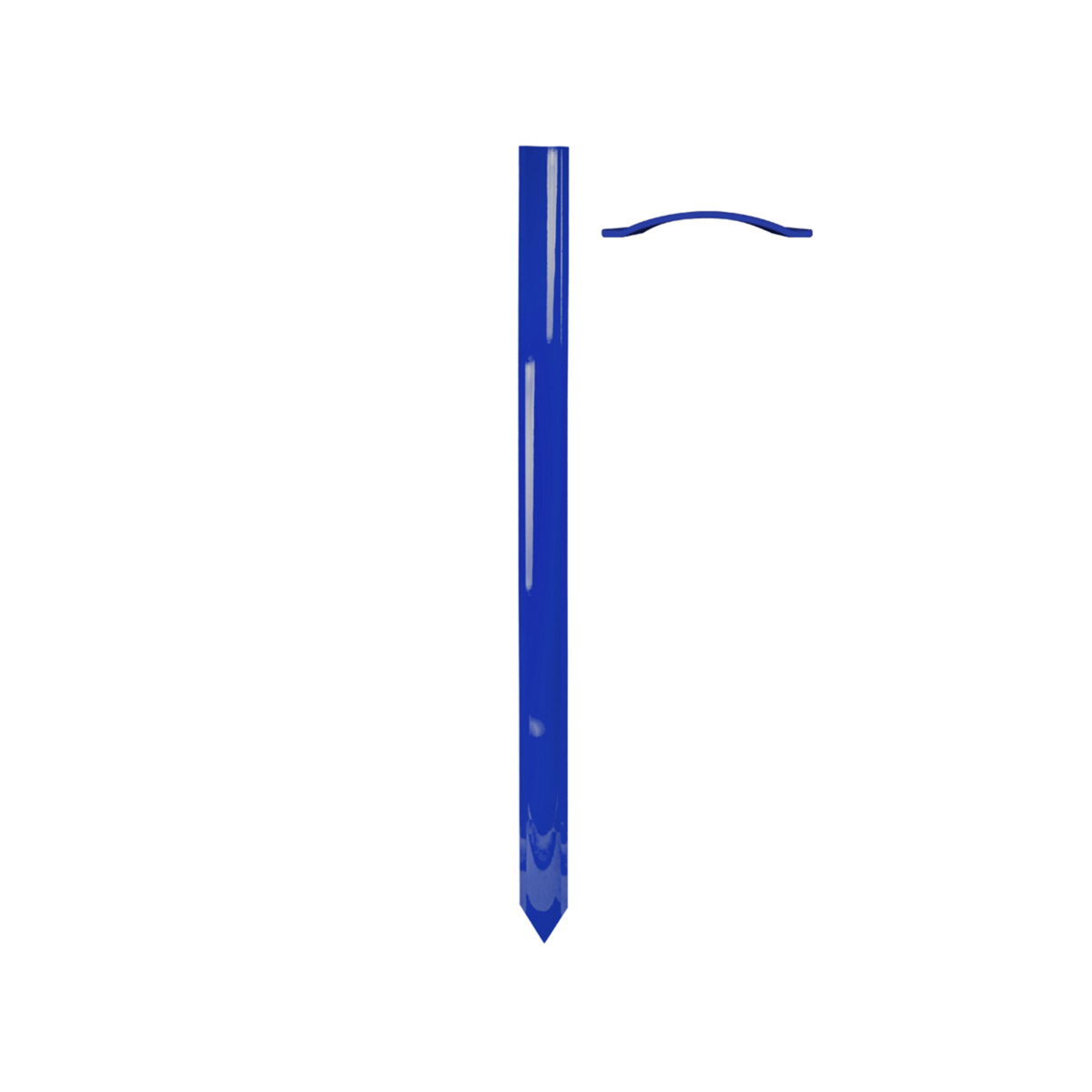 Rhino FiberCurve™ Post, 66", Blue