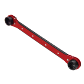 Reed Thru Bolt Ratchet Wrench, 4 Sockets