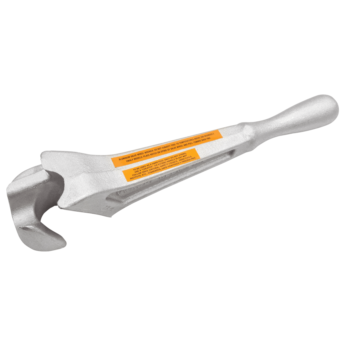 Reed Valve Wheel Wrench, Single-End, Aluminum, 14"