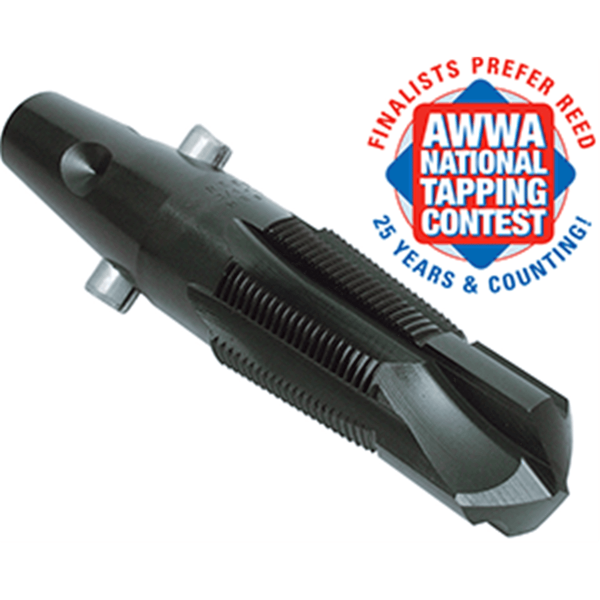 Reed Drill Tap, AWWA Water Service, 3/4" CC