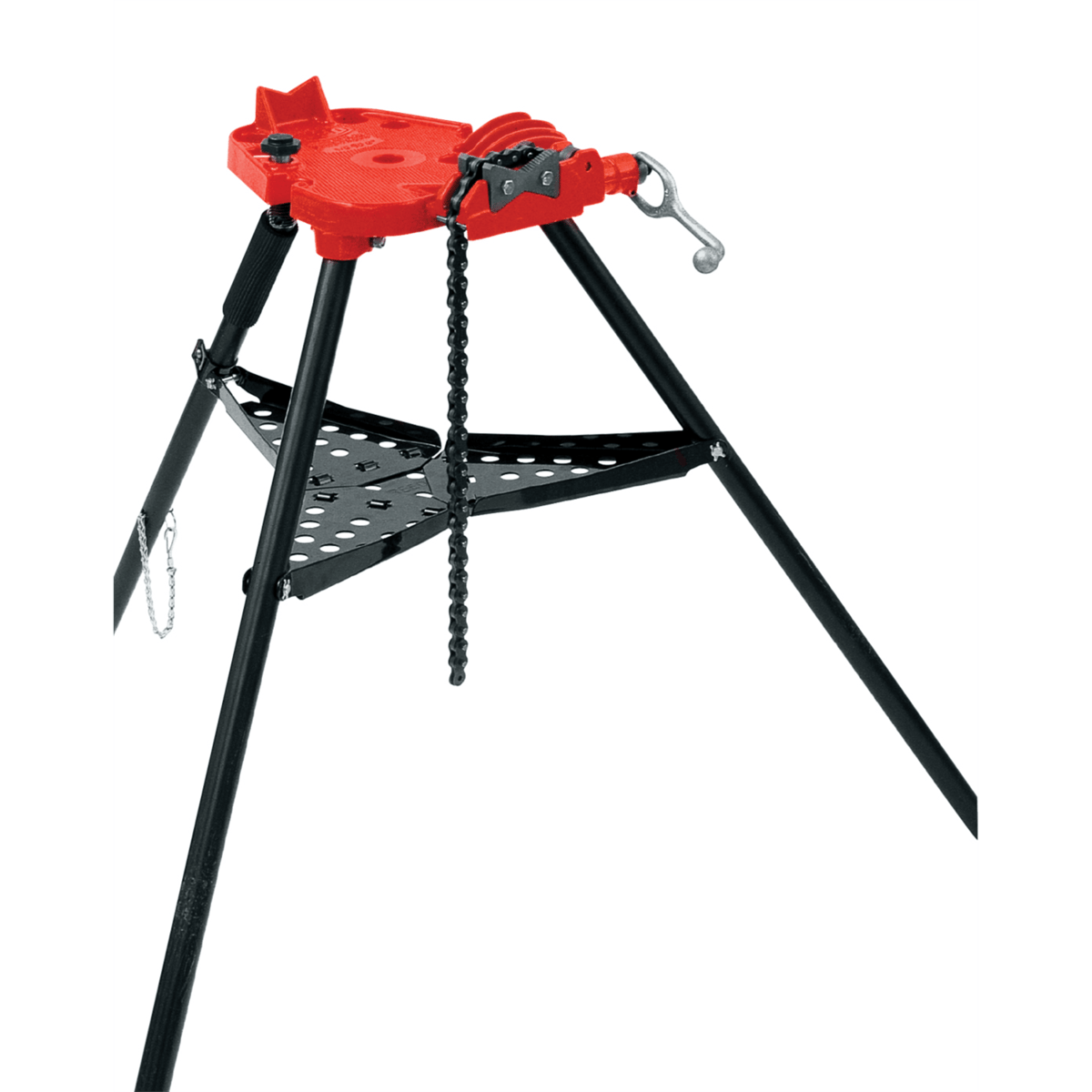 Reed Tripod Pipe Vise w/ Jaws for Plastic, 1/8 - 6"