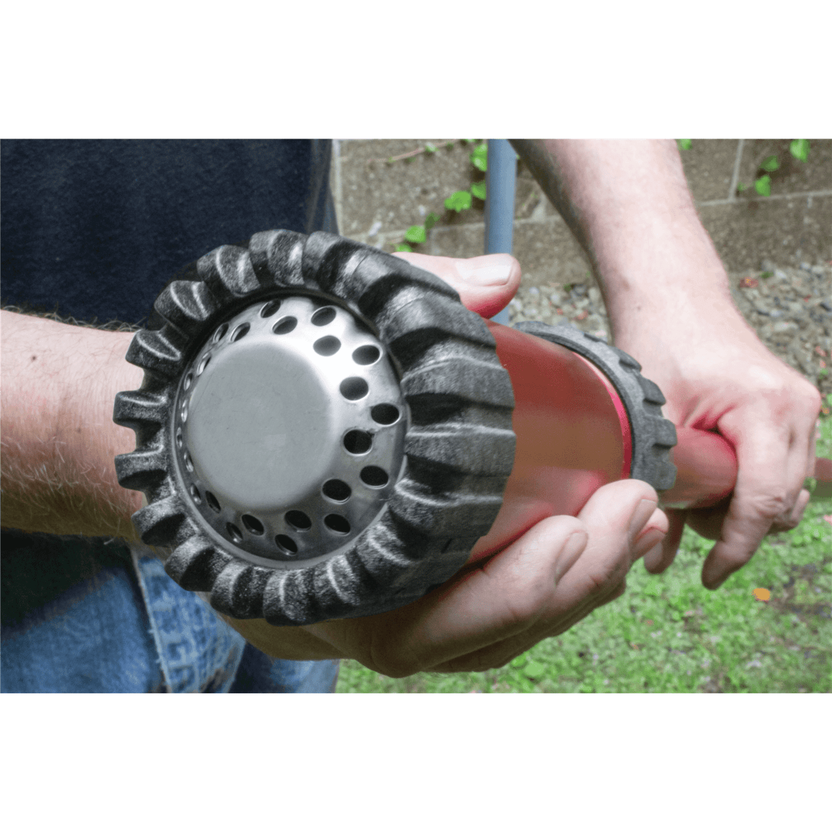 Reed Pump Stick Domed Strainer, Stainless Steel