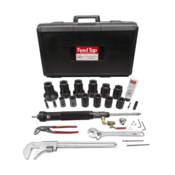 Reed Feed Tap Drilling Machine Kit, PVC/Plastic Pipe, 3/4 -2"