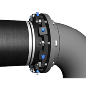 EBAA IRON® 1100 MEGALUG® MJ Restraint for DI Pipe, 3"