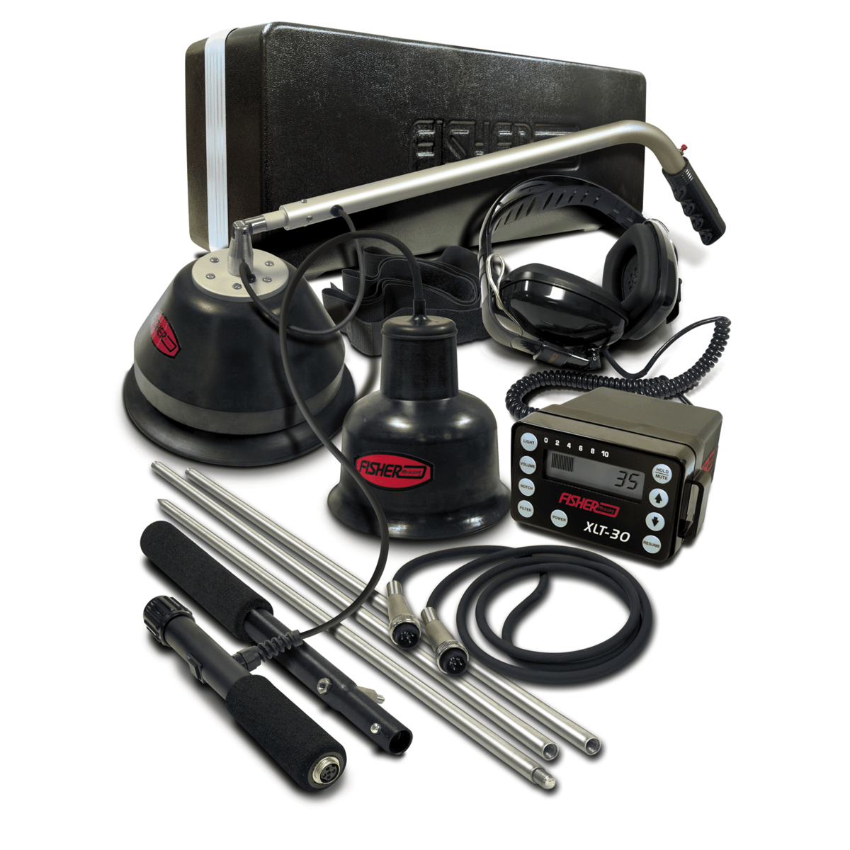 Fisher XLT30-D Liquid Leak Detector, Big Foot & Multi-Sensor Microphone