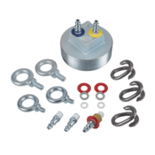 Cherne® M NPT Plug Conversion Kit w/ Quick-Disconnect Fittings, 3"