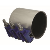 Smith-Blair 226 Full Circle Repair Clamp, SS B&N, 2"Pipe Size, 2.35-2.63"OD Range, 10"W