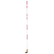 RoDon Corporation 5 ft. Hydrafinder™ Fire Hydrant Marker with Flat Bracket and Spring - Red