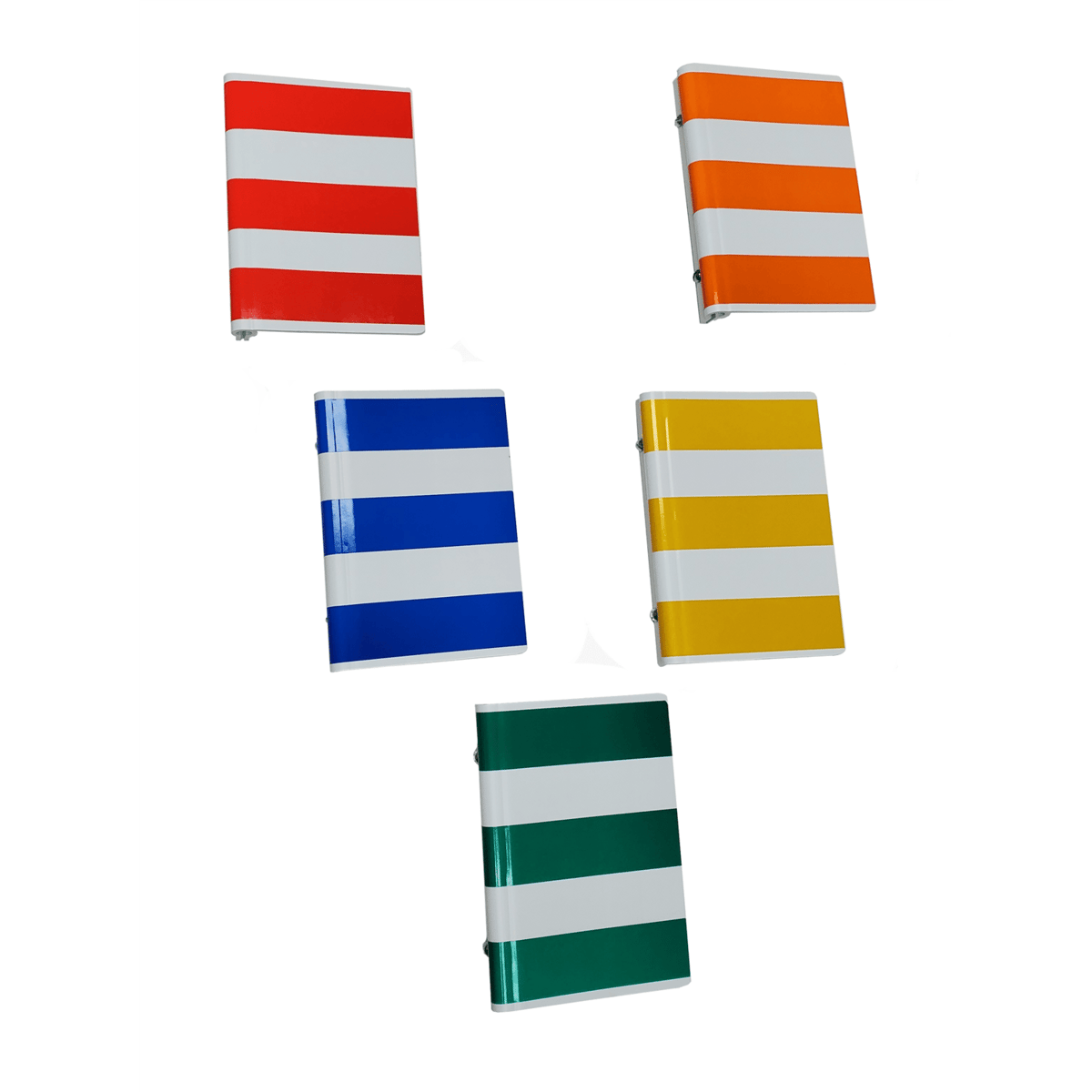 RoDon Corporation 7 X 5 in. Standard Mini-Flag (White with Red)