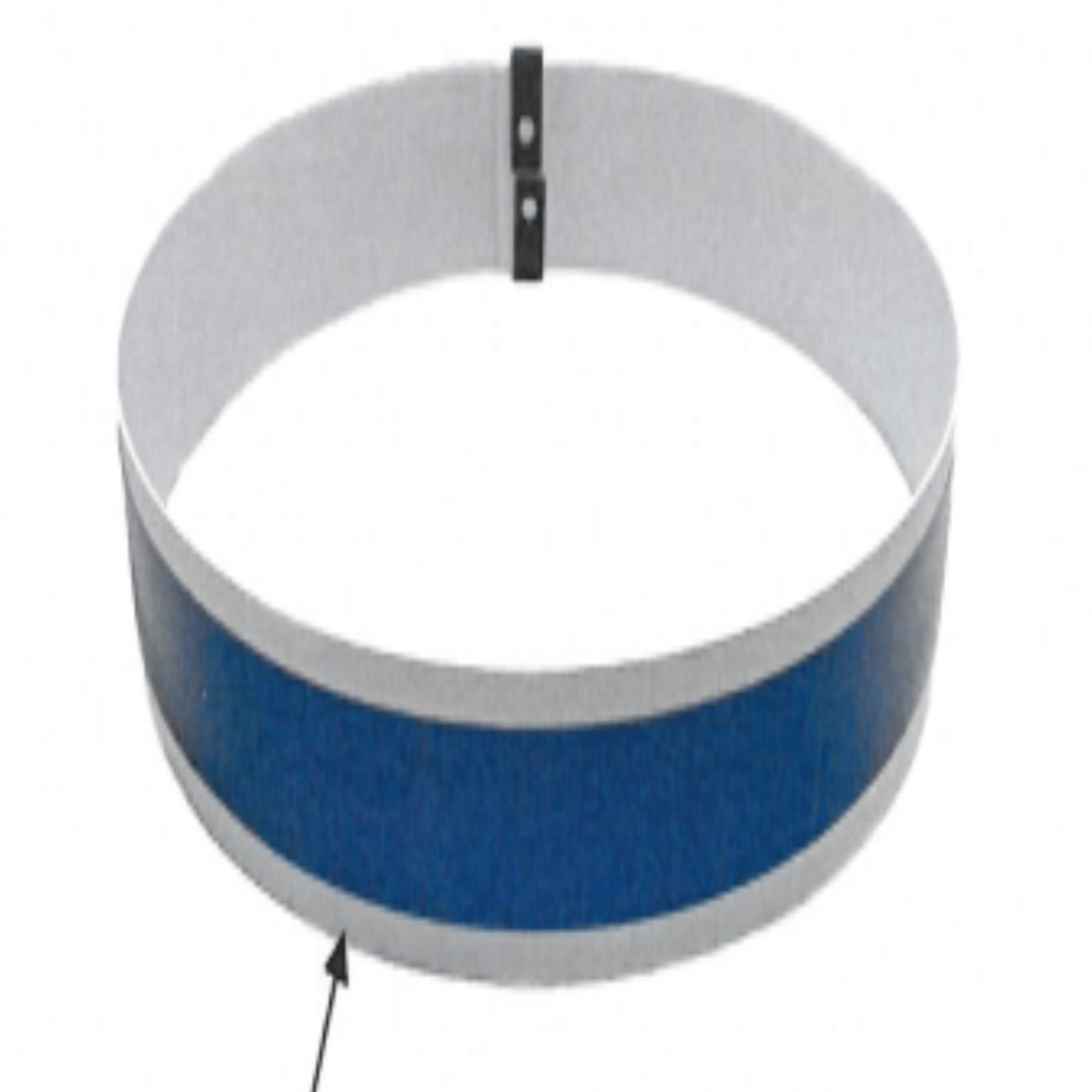 RoDon Corporation Hydra-View Reflective Hydrant Collar - Blue/Silver