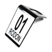 RoDon Corporation Sequentially Numbered Street-View Hydrant Tag