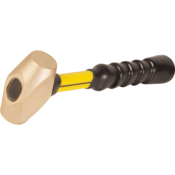 Nupla 2.5lb Brass Sledge Hammer, Classic handle, SG grip