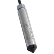 KELLER Levelgage General Purpose Submersible Level Transmitter, 0-15 PSI, 0-34.65 ft H2O, 50'PE cable, 4-20mA, 1%
