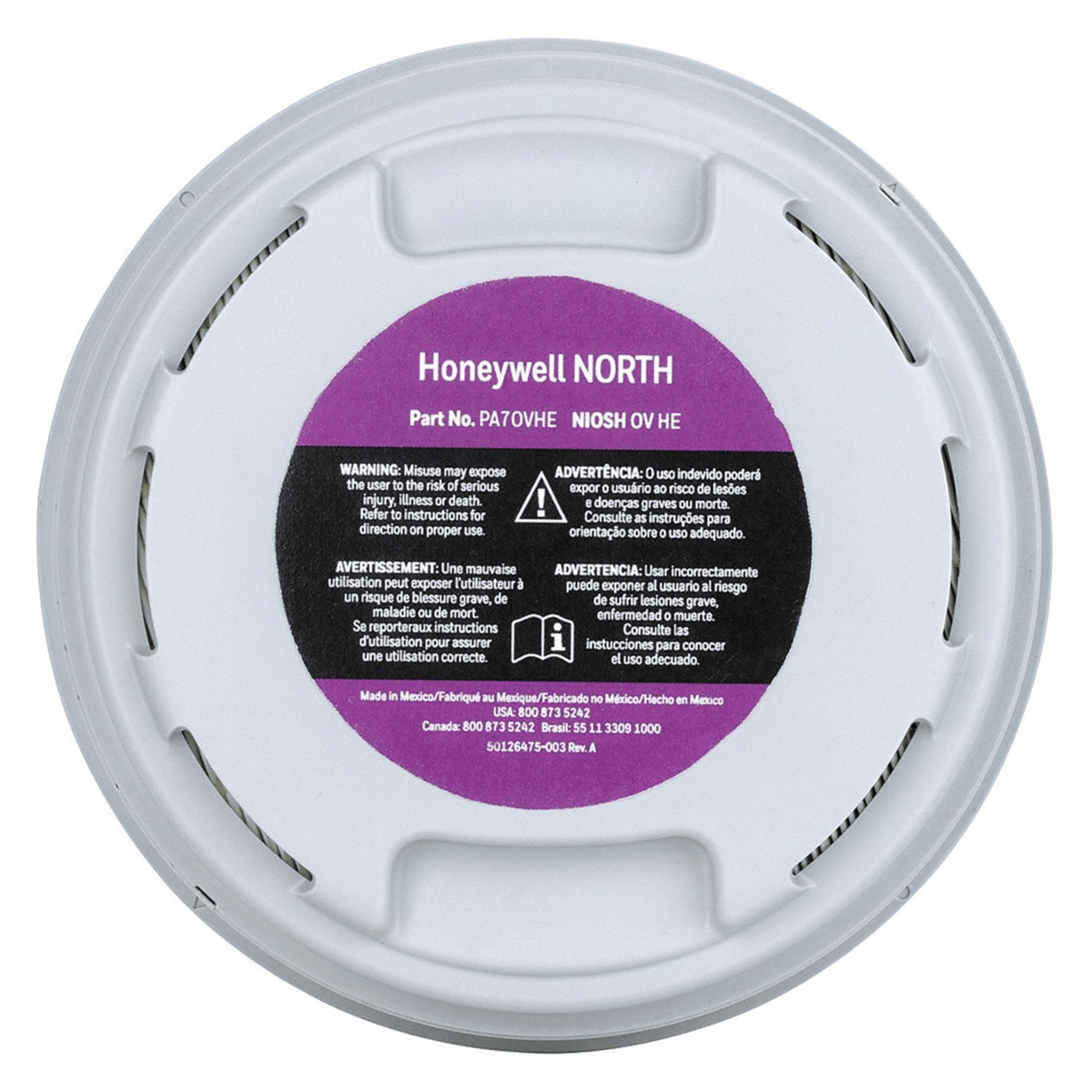 North HEPA/OV Filter Cartridge