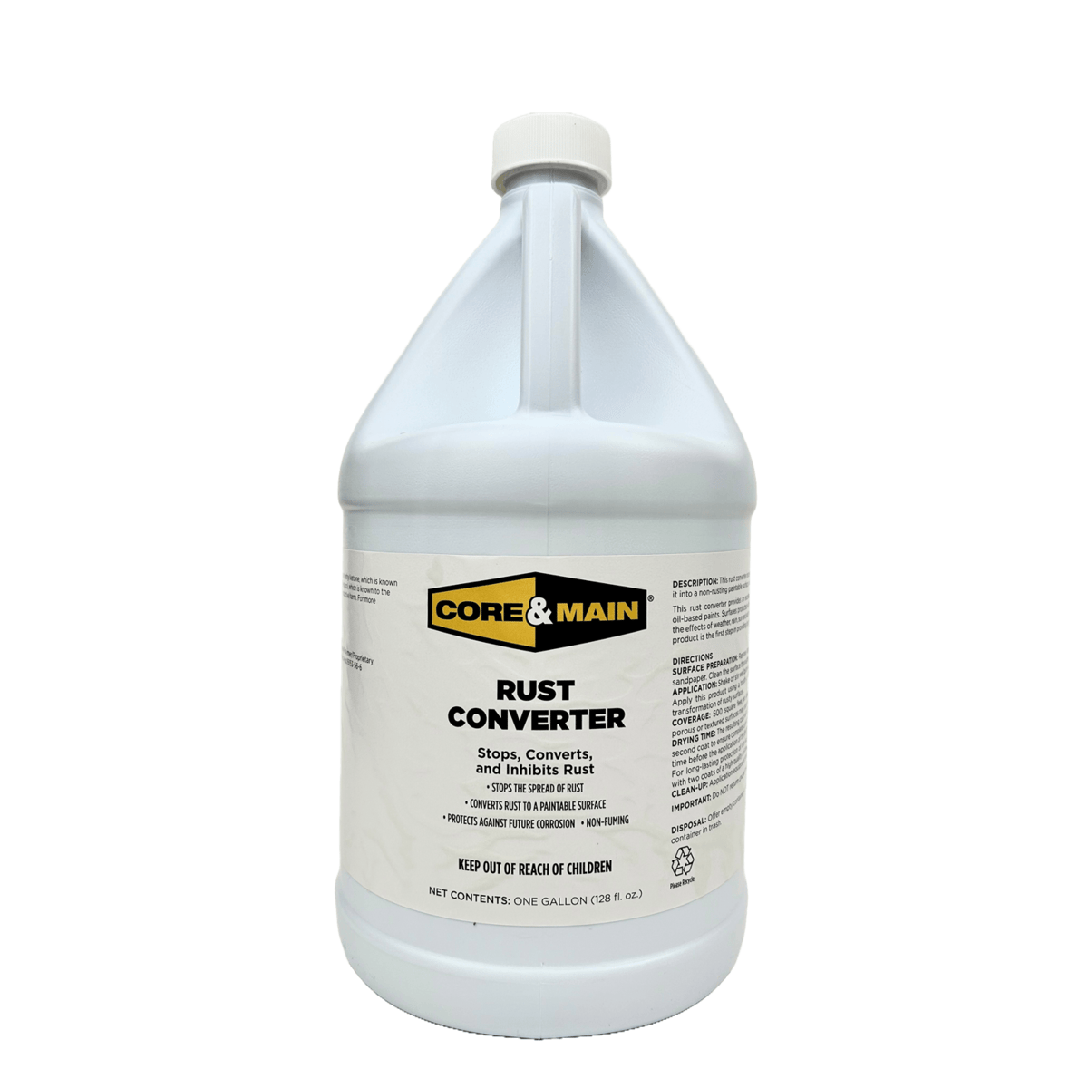 Core & Main Rust Converter, 1 Gallon, 4/Pack