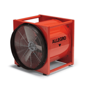 Allegro High-Output Steel Blower 115/ 230 VAC 2 HP 20" Hose Hookup Outlet