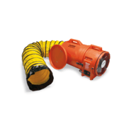 Allegro COM-PAX-IAL Plastic Blower 115 VAC 1 HP 15' Duct Hose