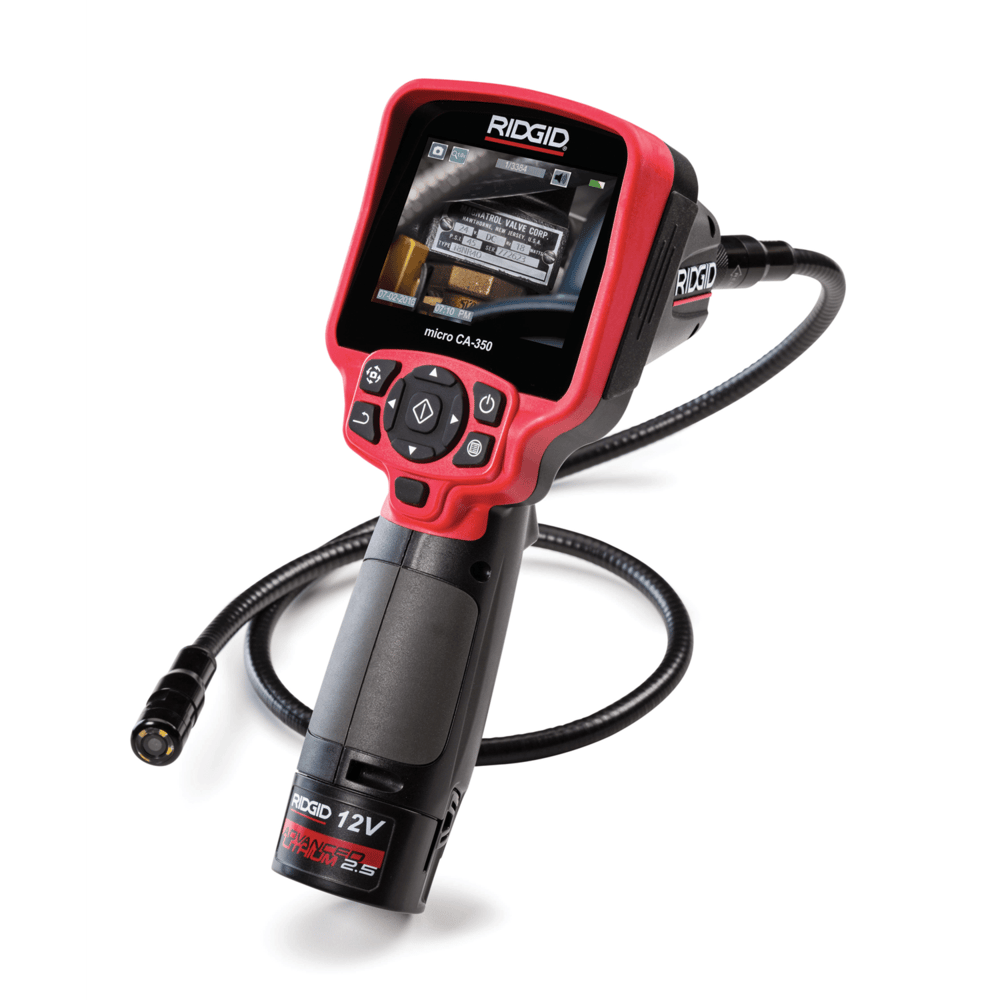 RIDGID® micro CA-350 Inspection Camera