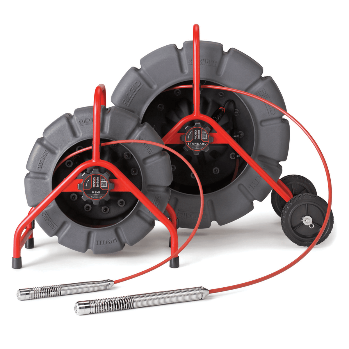 RIDGID® SeeSnake® Standard, 325' (99 m) with self-leveling camera head, powered with TruSense