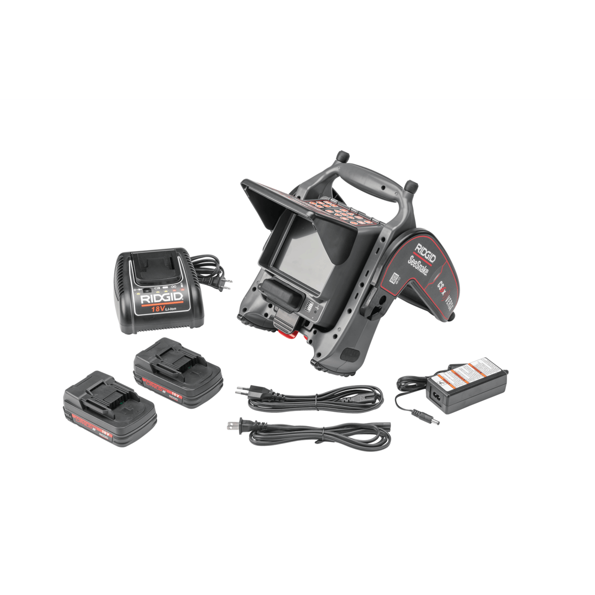RIDGID® CS6x VERSA System with 2 Batteries and Charger