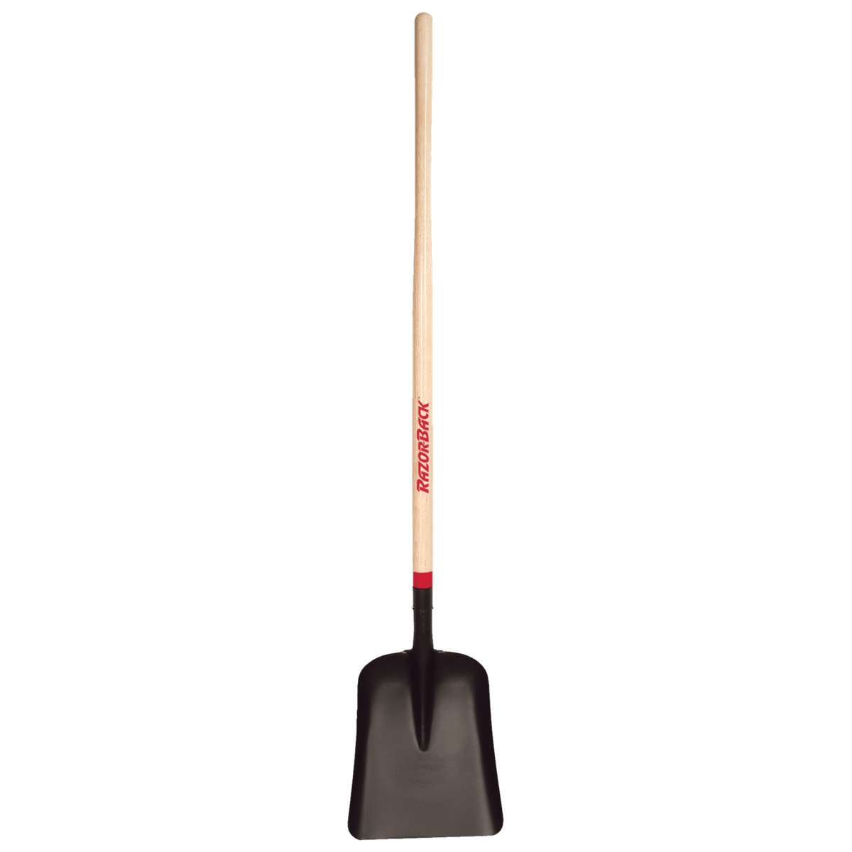 Razor-Back #2 General Purpose Steel Scoop w/ Wood Handle