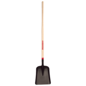Razor-Back #2 General Purpose Steel Scoop w/ Wood Handle