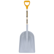 True-Temper #12 Poly Scoop w/ D-Grip on Hardwood Handle