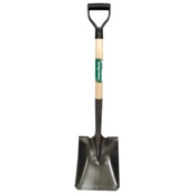 Uniontools Square Point Shovel w/ Poly D-Grip and 28" Hardwood Handle