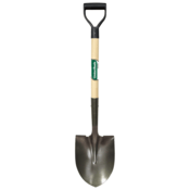 Uniontools Round Point Shovel w/ Poly D-Grip and 28" Harwood Handle