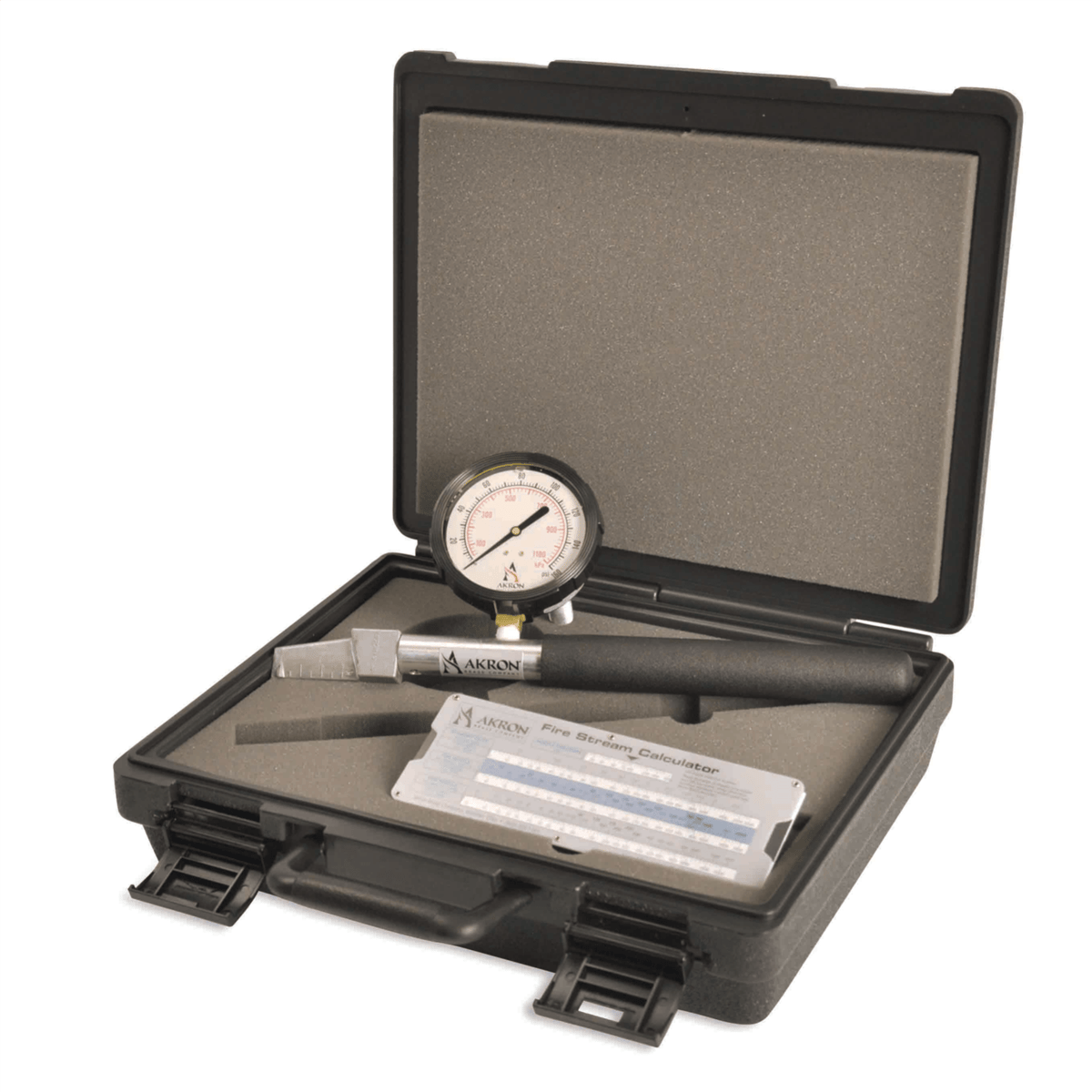 Akron Brass Hand Held Hydrant Pitot with Case
