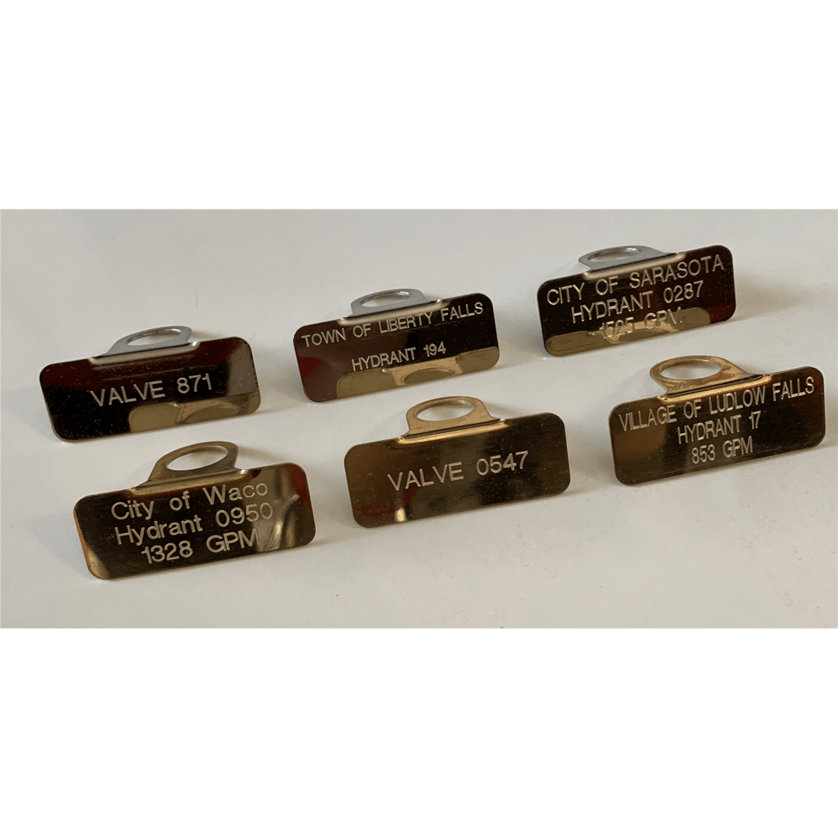 Assured Flow Sales Hydra-Tags, Small, ¾”x2”, Pack of 25