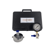 Hydro Hitch 2-1/2" Brass Cap Gauge Kit, 100 PSI