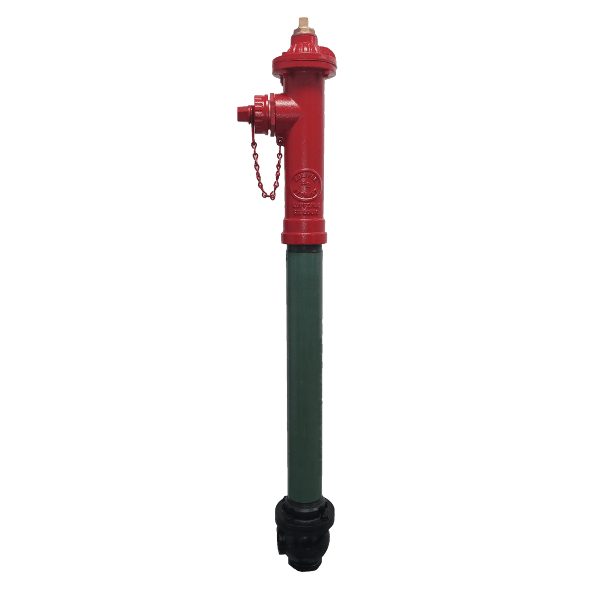 Kupferle Eclipse #2 Post Flushing Hydrant with 2" FIP Inlet, Standard Depth of Bury 3'