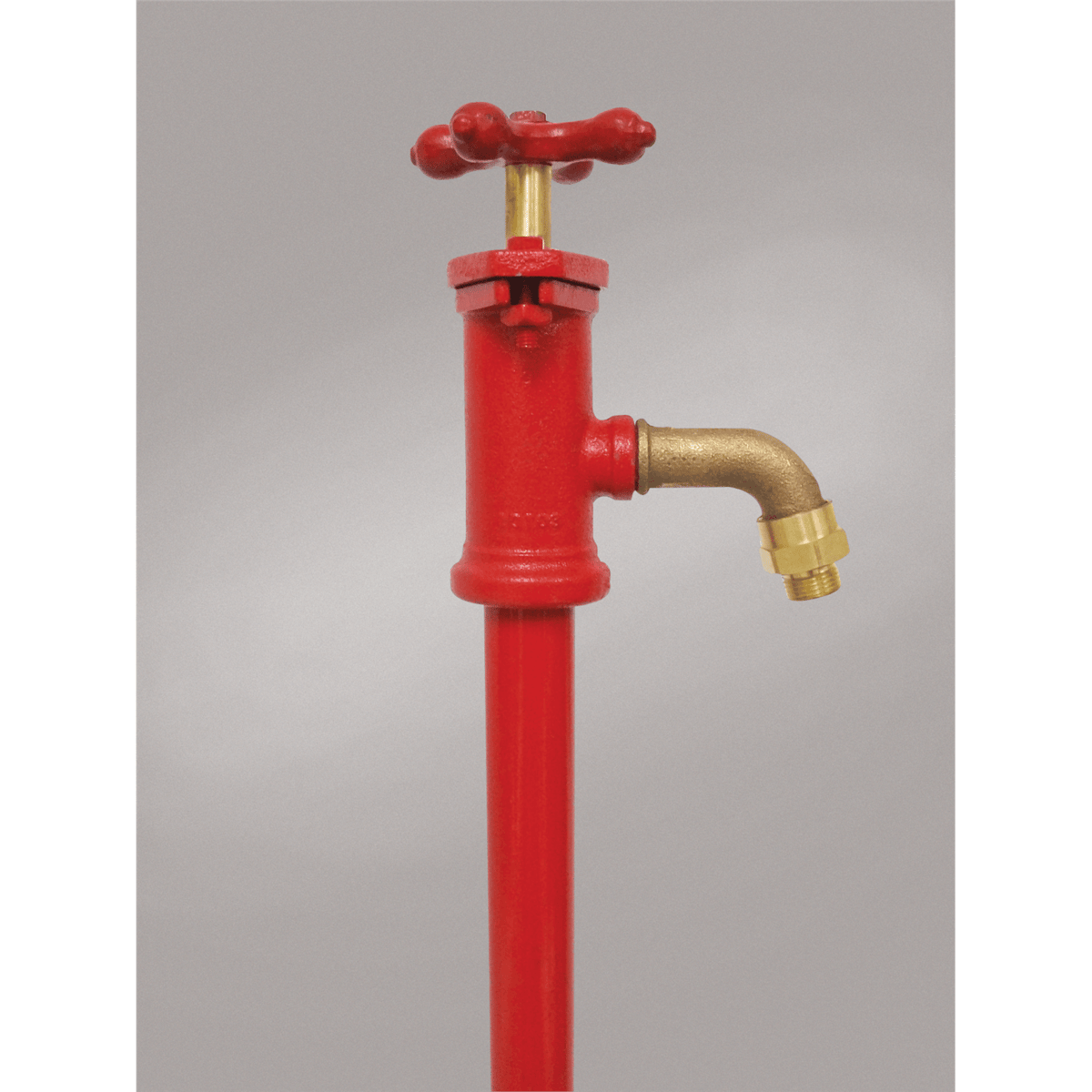 Kupferle Trulfo #TF100-B Yard Hydrant, 3/4" GHT Outlet, Standard Depth of Bury 3', Vertical Inlet