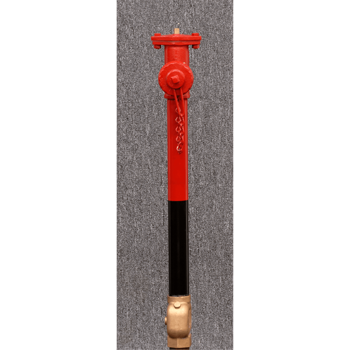 Kupferle Truflo #TF200 2" Post Flushing Hydrant, Standard Depth of Bury 3', Vertical Inlet