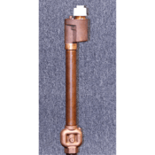 Kupferle Truflo #TF500 2" Below Grade Blow-off, Standard Depth of Bury 3'