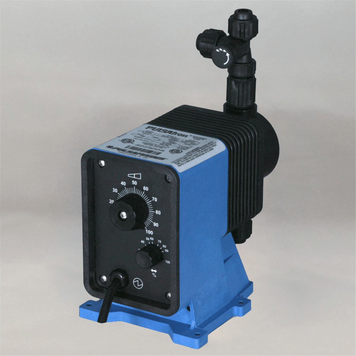 Pulsatron C Series Pump, 6 gpd, 80 PSI, 3/8" Tubing, LC02SA-VTC1-XXX
