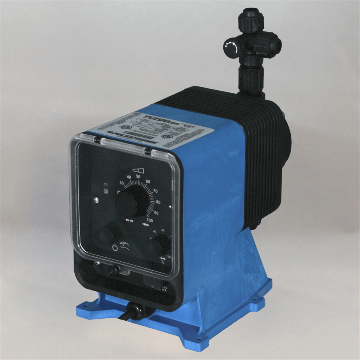 Pulstatron E Series Pump, 6 gpd, 150 PSI, 3/8" Tubing, 12-V LS02S4-VTC1-XXX