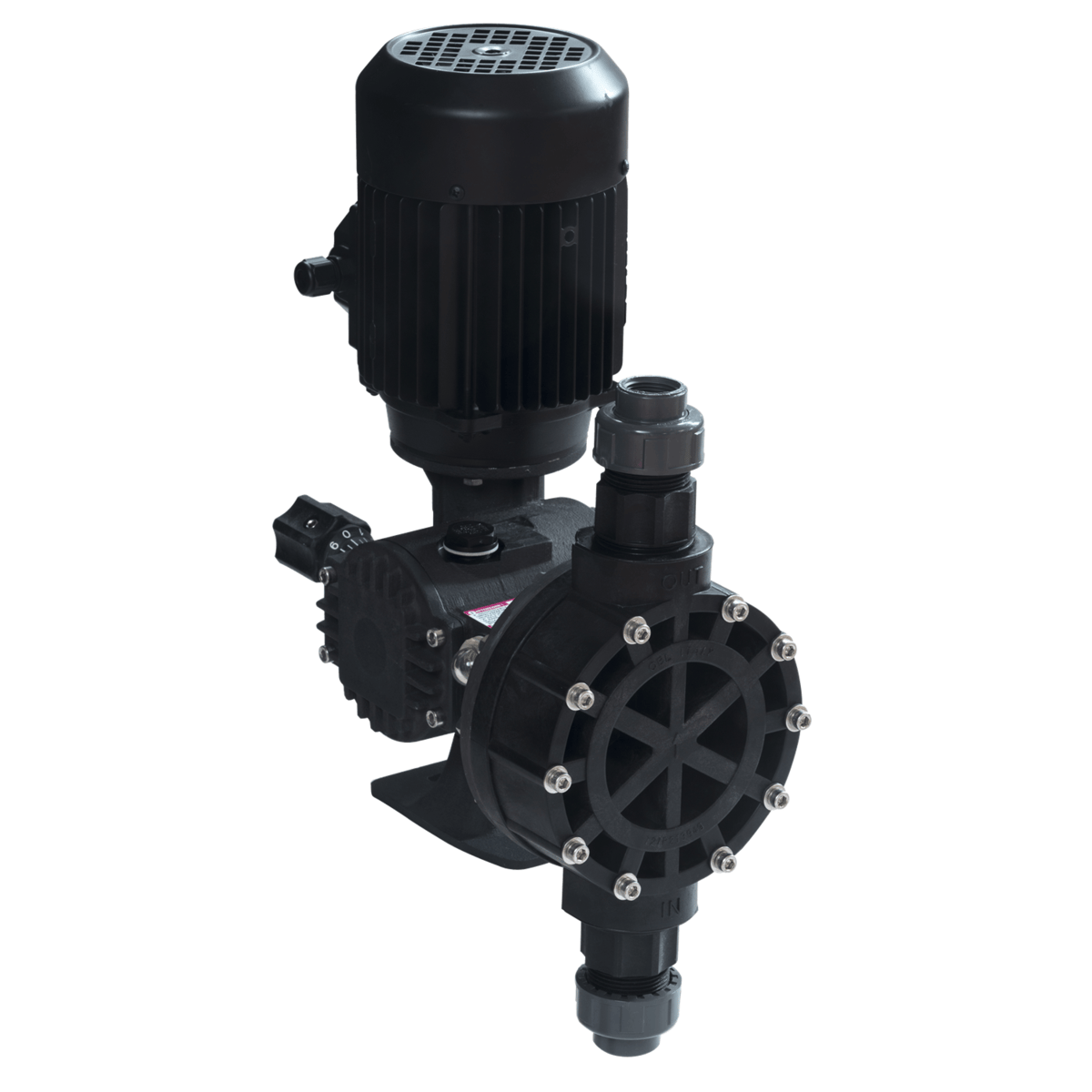 Blackline Polymer Pump, 168 gpd, 150 PSI, 1/2" FIPT, MD1AAASN1A-XXX SS w/o VFD