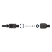 3/8" Injection Fitting w/ Tantalum Ball Check Valve for Stenner S-40 Pumps, BC038-1