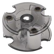 Stenner Complete Roller Assemblies, 4/Pack, MC3ASYD