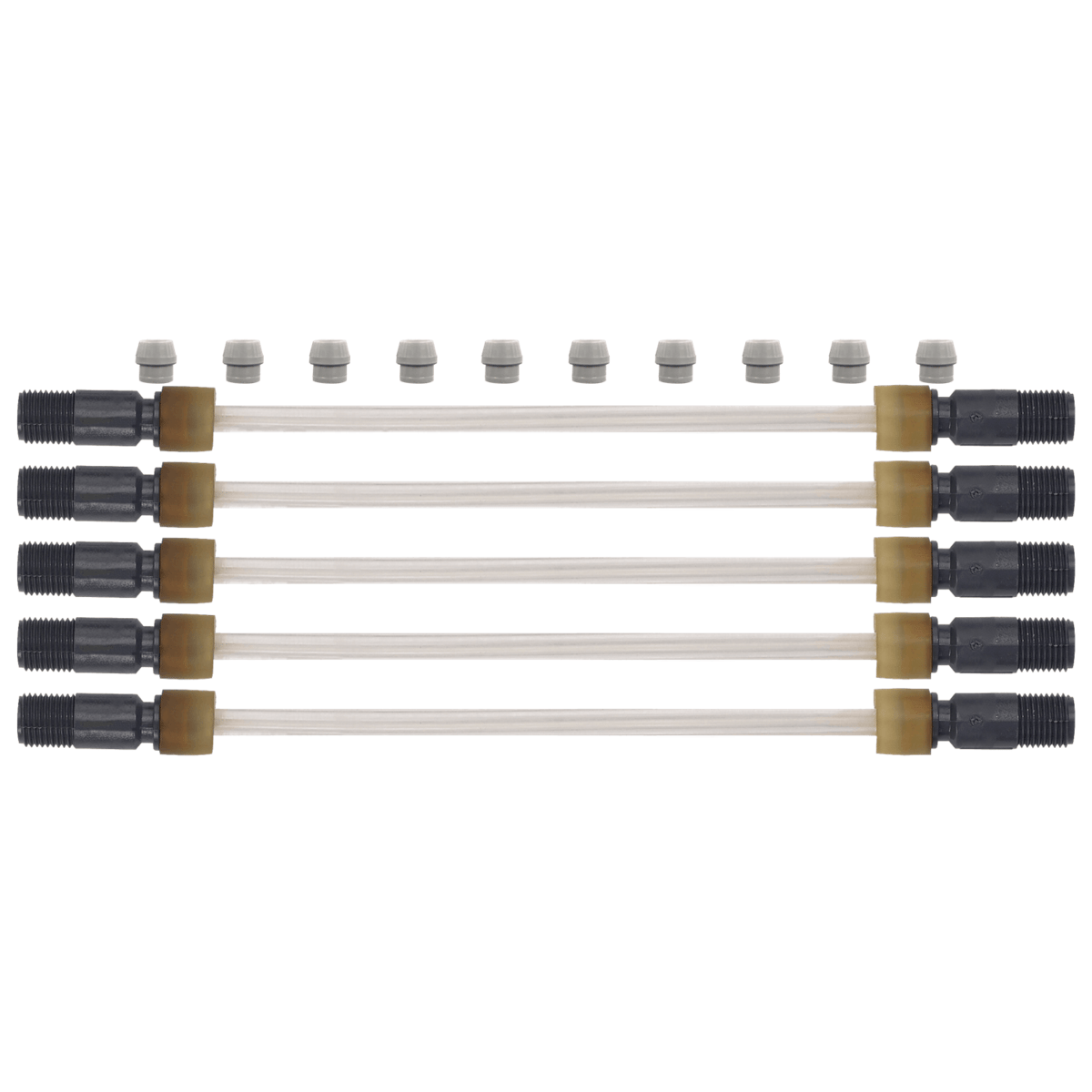 Stenner #2 Tube Assembly w/ Ends, Versilon™ Pump Tubes, 0-100 PSI, 5/Pack, MCTYG02