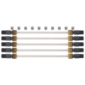 Stenner #2 Tube Assembly w/ Ends, Versilon™ Pump Tubes, 0-100 PSI, 2/Pack, UCTYG02