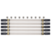 Stenner #5 Tube Assembly w/ Ends, Versilon™ Pump Tubes, 0-25 PSI, 2/Pack, UCTYG05