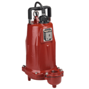 Liberty Pumps® FL152M-2, 1 1/2 HP, Effluent Pump, 1 PH, 208-230V, 25' cord, 1.5" / 2" disch., Manual