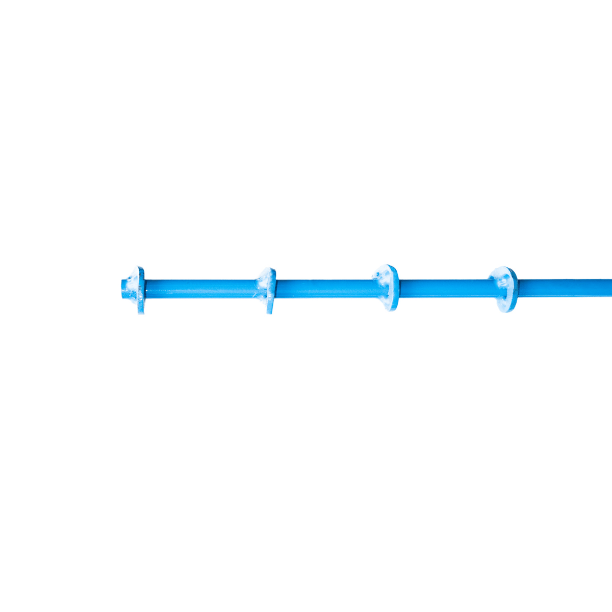 Blue Screw Valve Box Cleaner Erie Curb 4' x 7/8” Blade Diameter