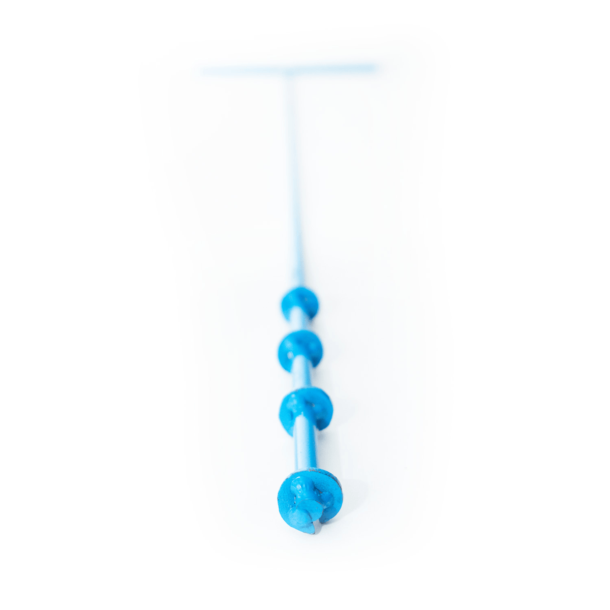Blue Screw Valve Box Cleaner Erie Curb 4' x 7/8” Blade Diameter