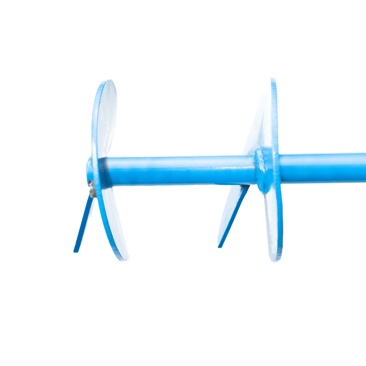Big Blue Screw Valve Box Cleaner 5'8” x 6.5” Blade Diameter ¾" Thick