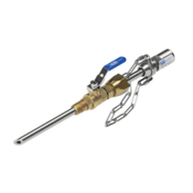 Koflo Retractable Injection Quill, 1" NPT Process, 1/2" Inlet, Hastelloy, w/Check Valve,QR-1B-.5HV-6